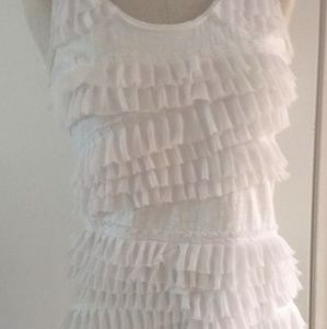 Banana Republic white tank top, size xs